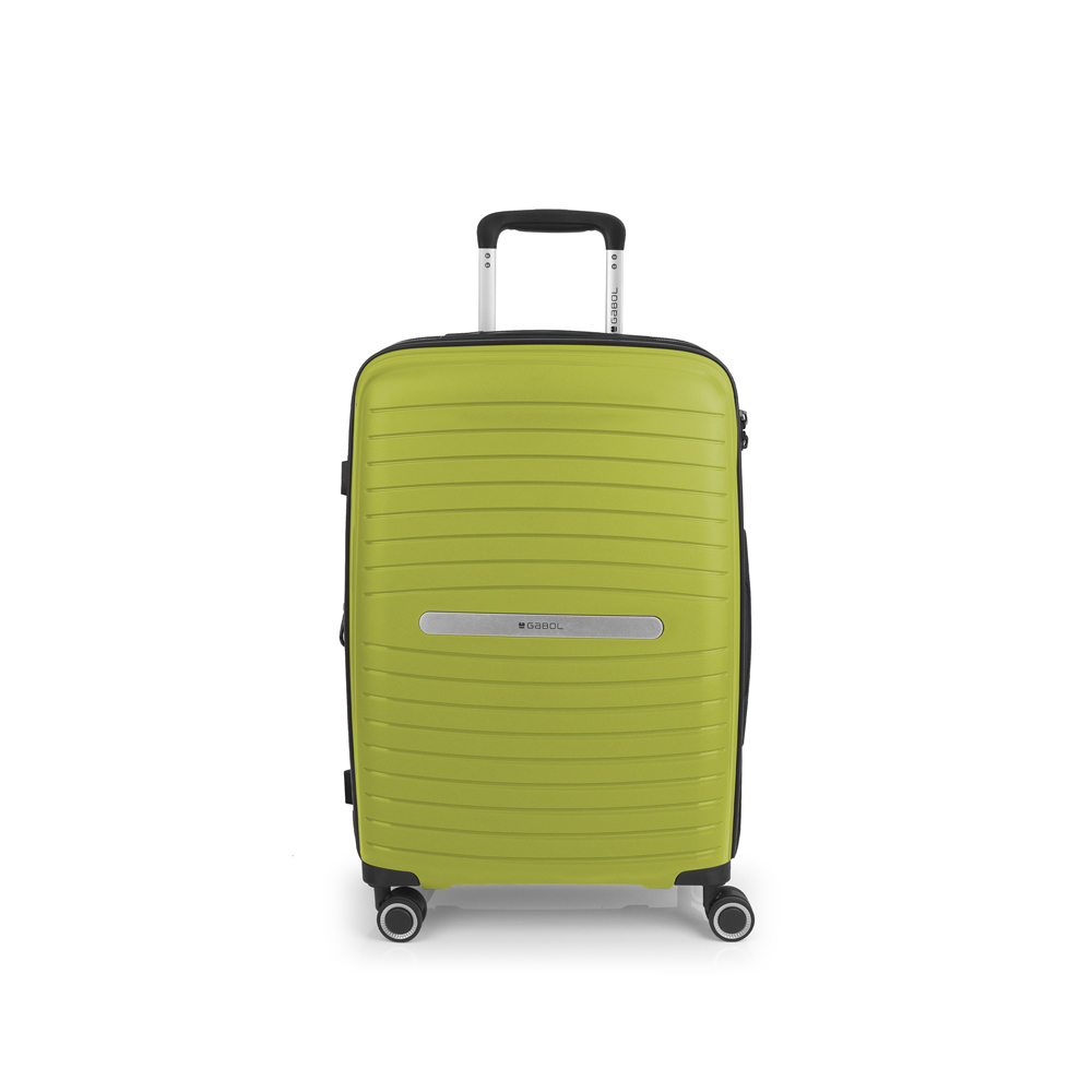 Shinyuu srednji kofer Gabol | proširivi | zeleni | polipropilen