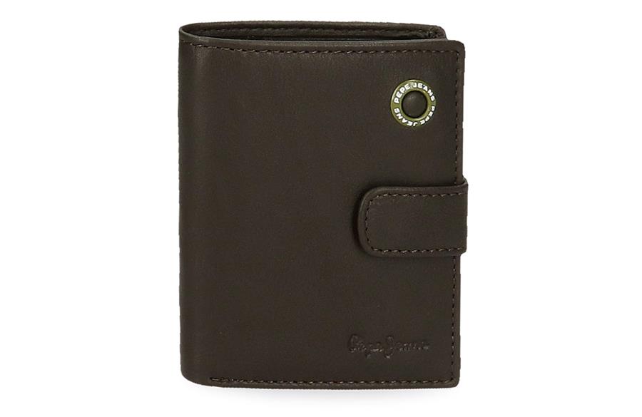 Badge CITY novčanik Pepe Jeans | braon | prirodna koža