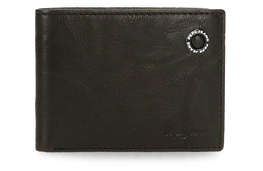Badge GENT novčanik Pepe Jeans | crna | prirodna koža