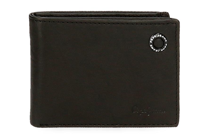 Badge MOD novčanik Pepe Jeans | crna | prirodna koža