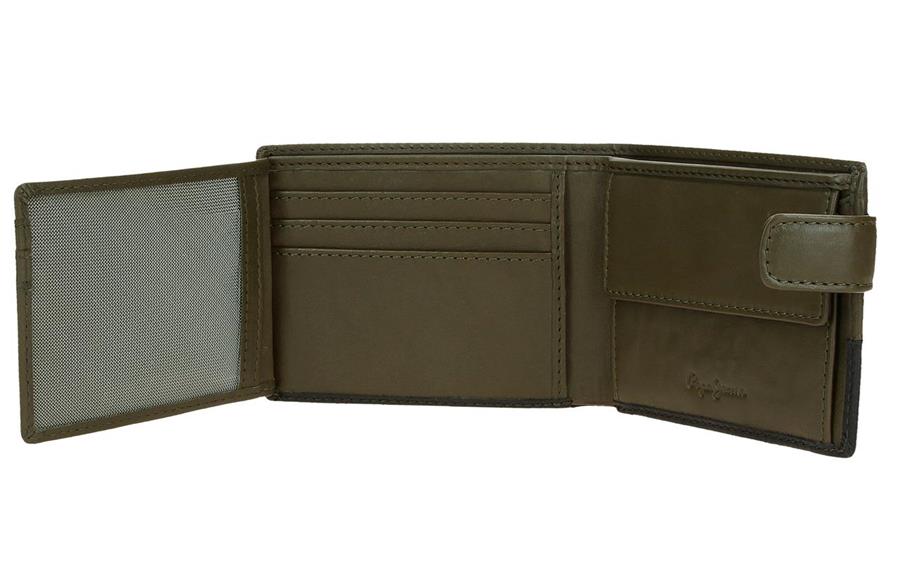 Dual-GENT-novcanik-Pepe-Jeans-tamno-zelena-prirodna-koza-2 | PackUP