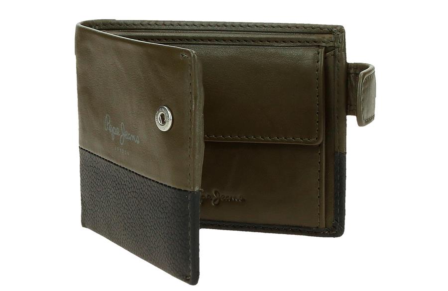 Dual-GENT-novcanik-Pepe-Jeans-tamno-zelena-prirodna-koza-4 | PackUP