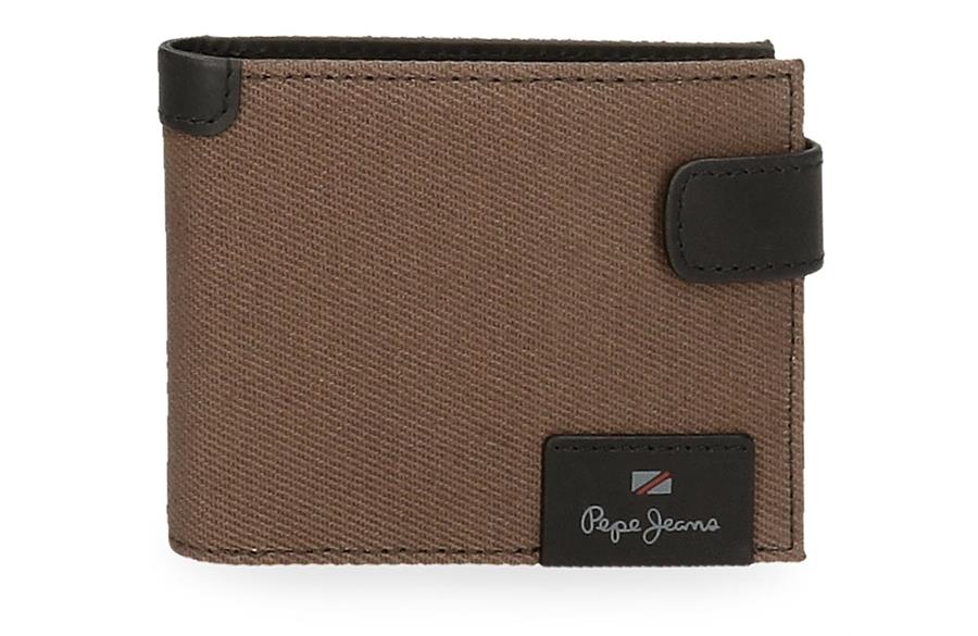 Hilltop GENT novčanik Pepe Jeans | braon | prirodna koža | PackUP Hilltop GENT novčanik Pepe Jeans | braon | prirodna koža