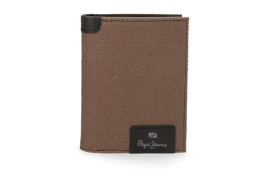 Hilltop JET novčanik Pepe Jeans | braon | prirodna koža