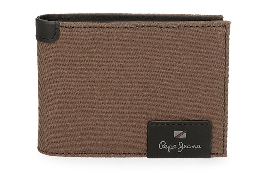 Hilltop URBAN novčanik Pepe Jeans | braon | prirodna koža
