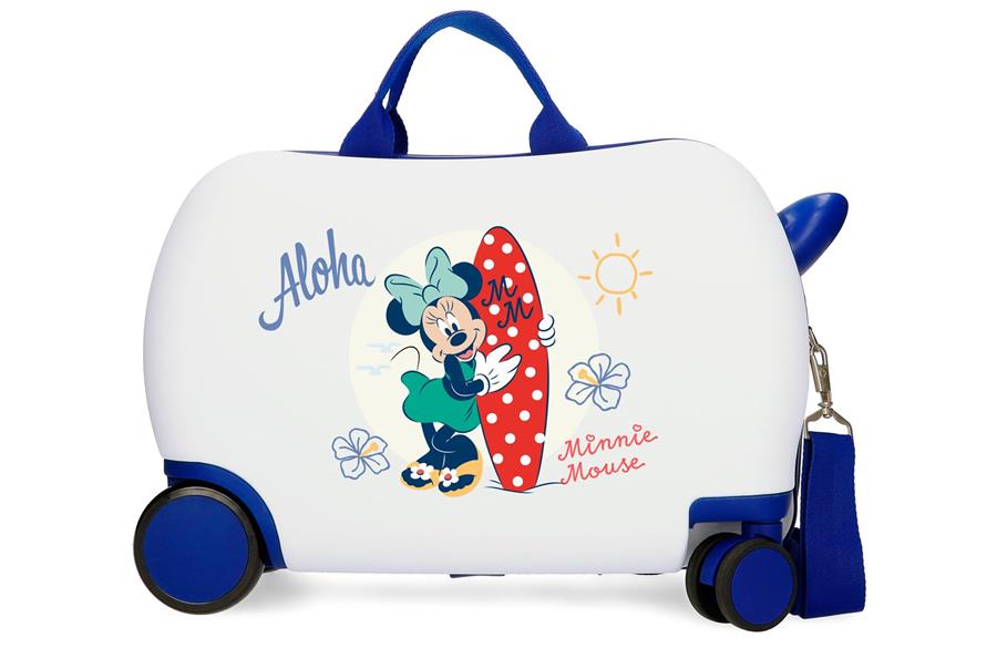 Aloha kofer guralica DISNEY Minnie | bela