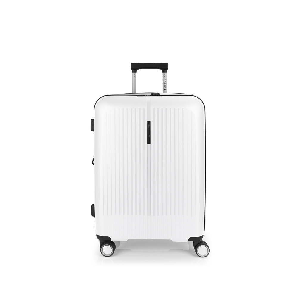 Brooklyn srednji kofer (M) Gabol | proširivi | bela | polipropilen | PackUP Brooklyn srednji kofer (M) Gabol | proširivi | bela | polipropilen