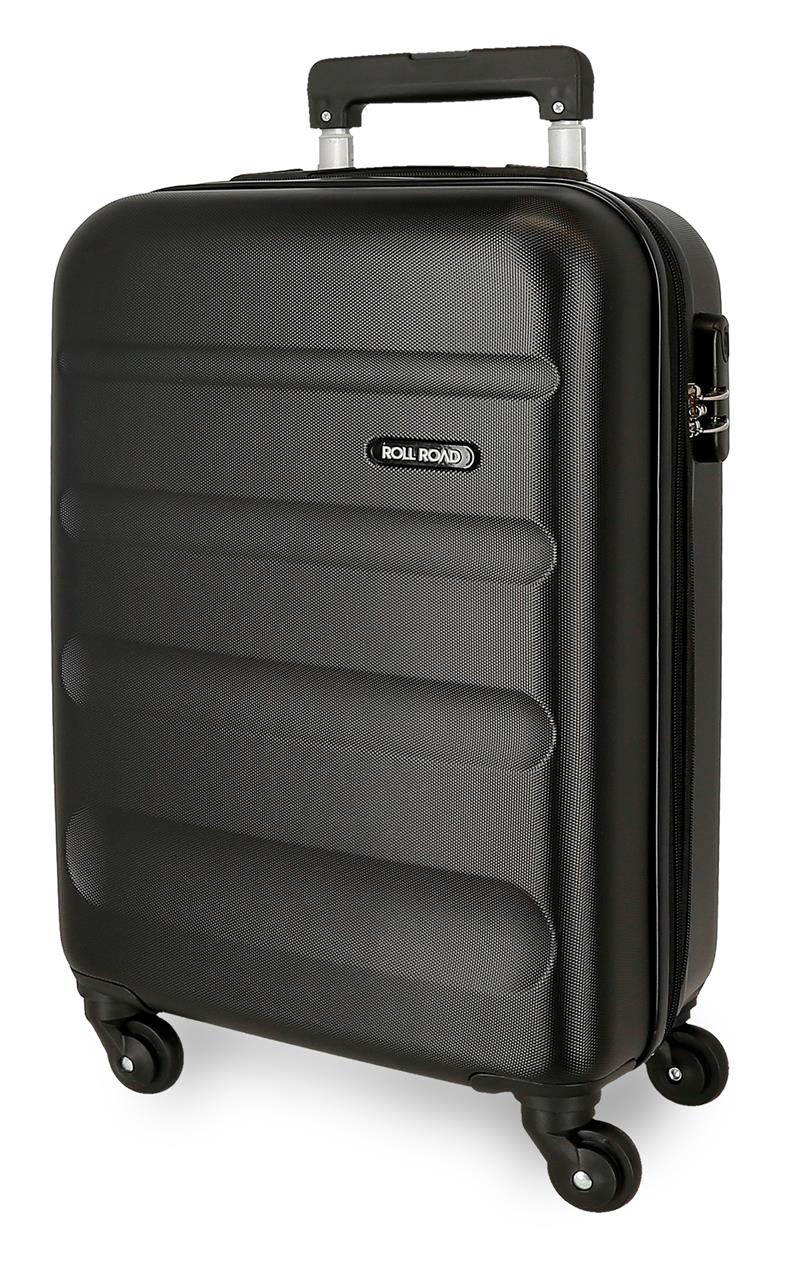 FLEX kabinski kofer Roll Road | crni | proširivi | PackUP FLEX kabinski kofer Roll Road | crni | proširivi