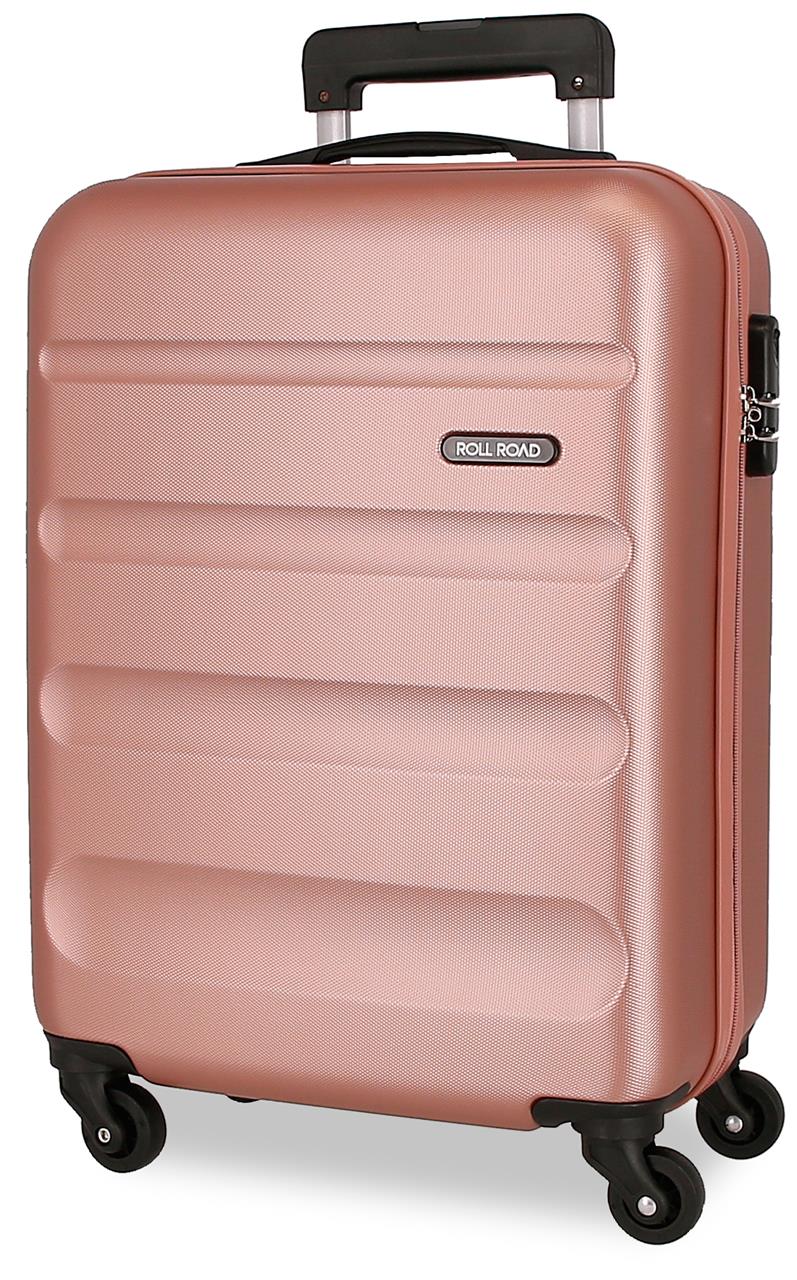 FLEX kabinski kofer Roll Road | rozi | ABS | PackUP FLEX kabinski kofer Roll Road | rozi | ABS