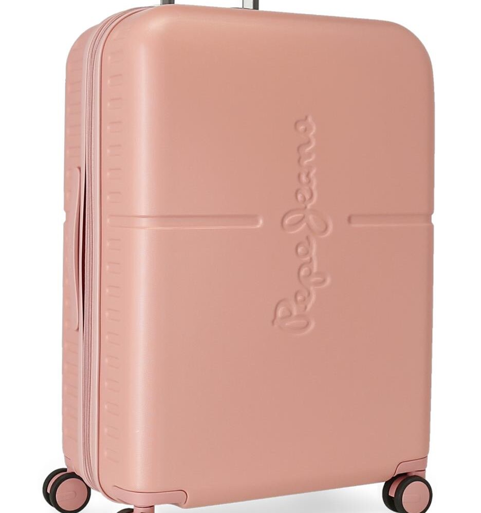 HIGHLIGHT veliki kofer Pepe Jeans | pink | ABS