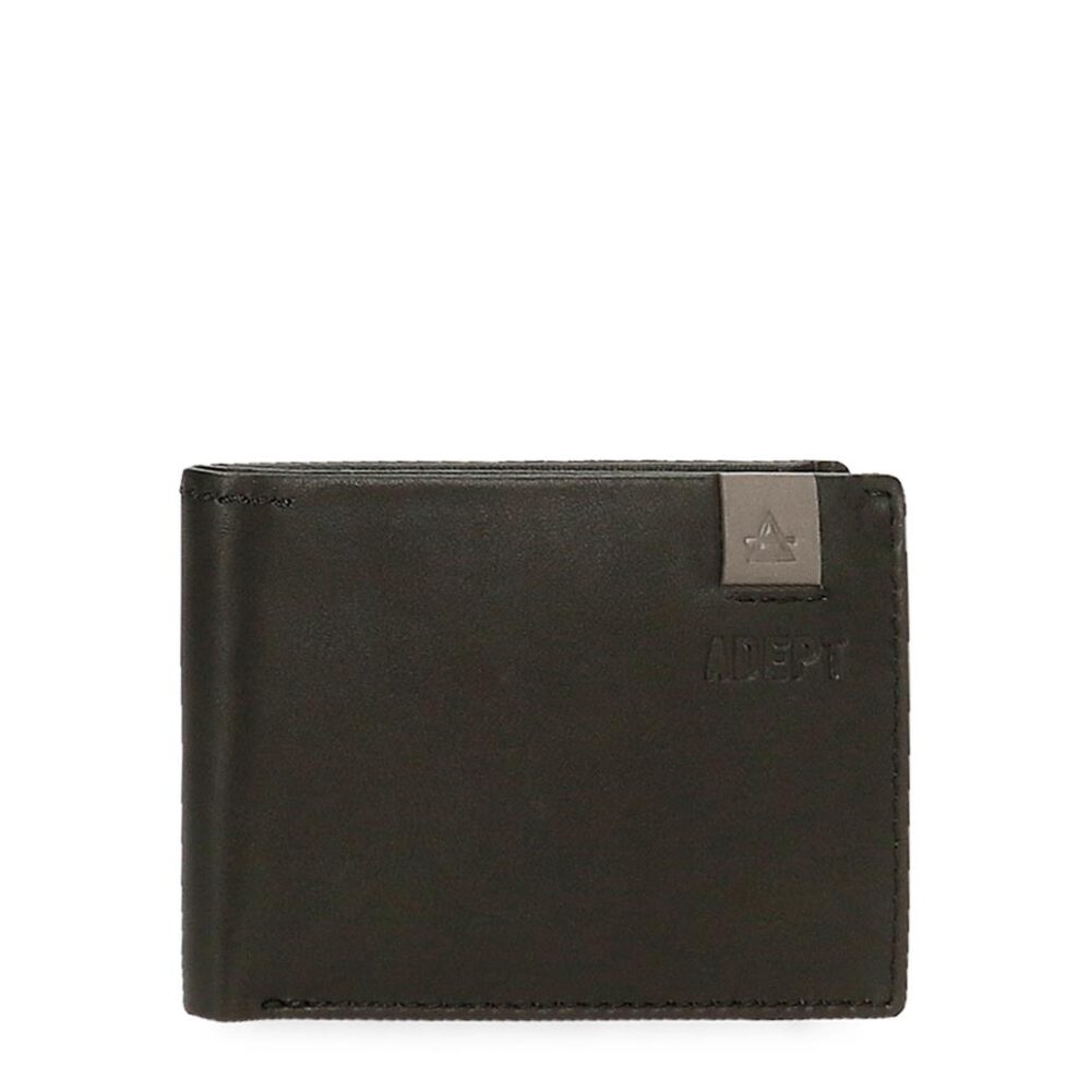 MAX novčanik Adept | crna | koža