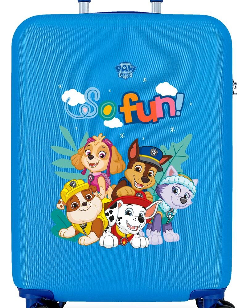 PAW PATROL dečiji kofer SO FUN RIGID | plavi