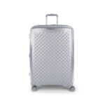 QUEENS veliki kofer Gabol | proširivi | srebrna | polipropilen