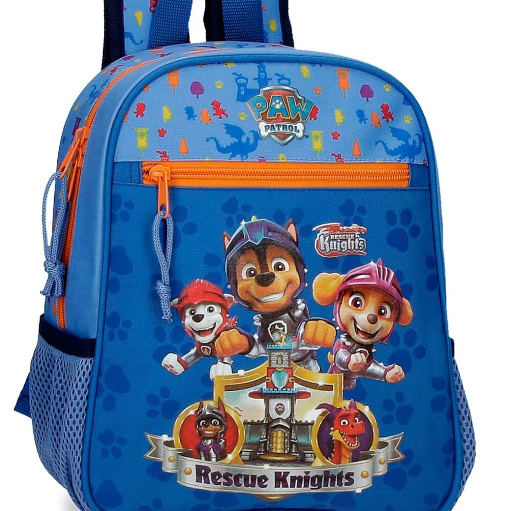 Ranac (28cm) PAW PATROL RESCUE KNIGHTS | plava | poliester