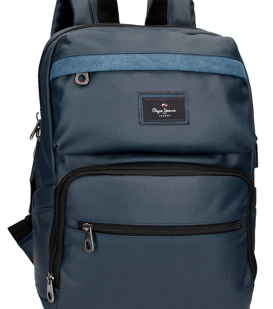 Ranac za laptop JARVIS Pepe Jeans | plavi | 15
