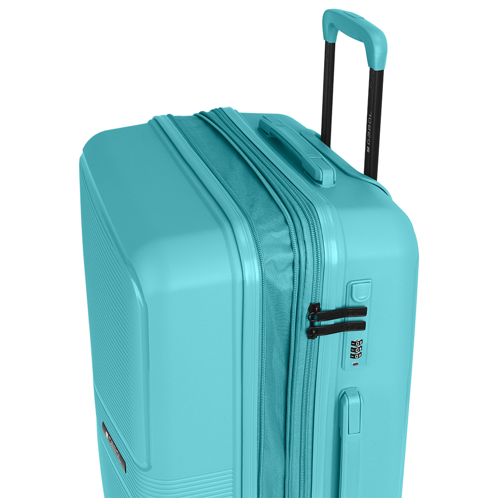 STEADY-kabinski-kofer-carry-on-Gabol-prosirivi-tirkiz-polipropilen-9 | PackUP