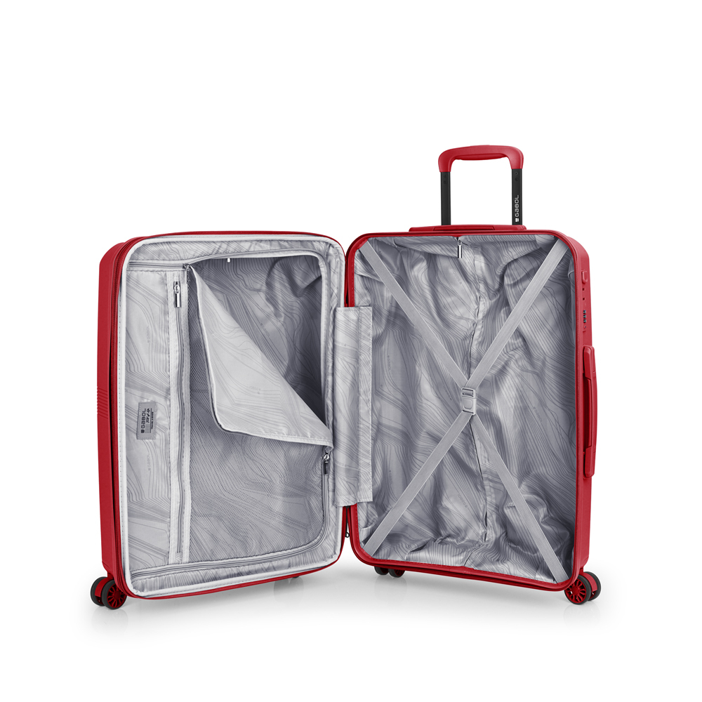 STEADY-srednji-kofer-M-Gabol-prosirivi-crvena-polipropilen-3 | PackUP