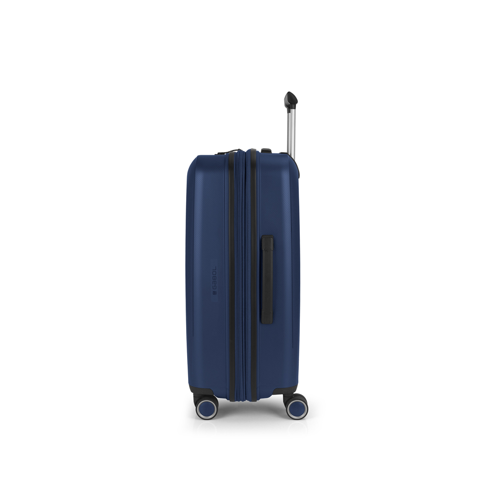 brooklyn-srednji-kofer-prosirivi-gabol-metalik-plava-polipropilen-side | PackUP