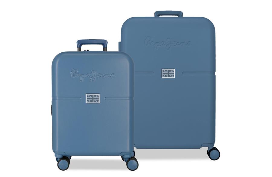 Accent set kofera 2/1 Pepe Jeans | tamno plava