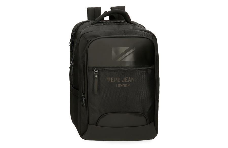 Bromley ranac za laptop Pepe Jeans | crna | 31x44x15