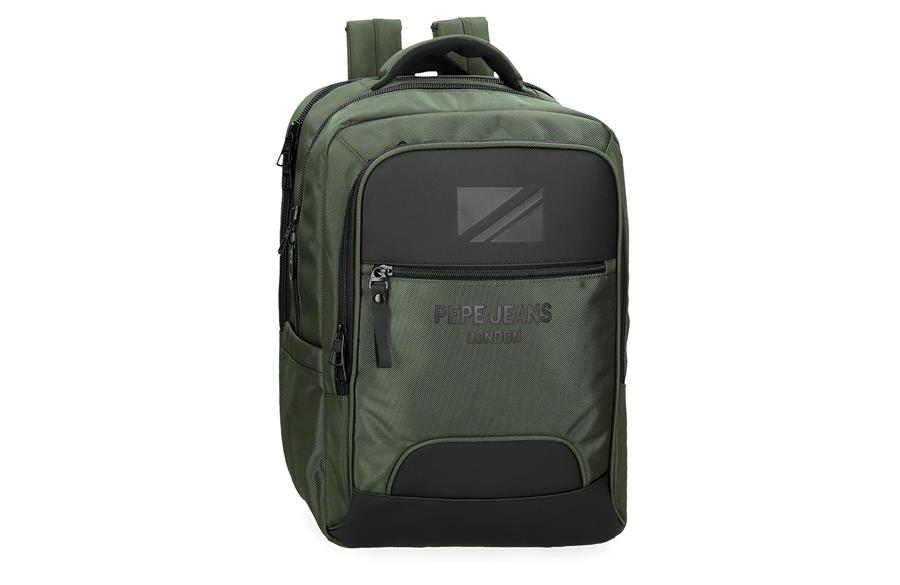 Bromley ranac za laptop Pepe Jeans | zelena | 31x44x15