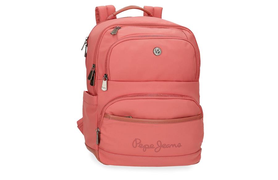 Corin ranac za laptop Pepe Jeans | koralna | 40x29x14