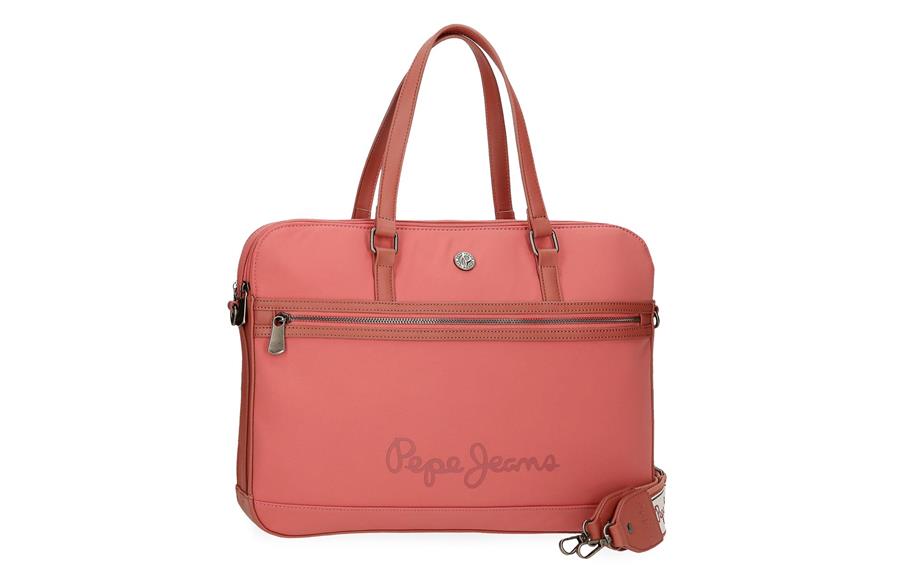Corin torba za laptop Pepe Jeans | koralna