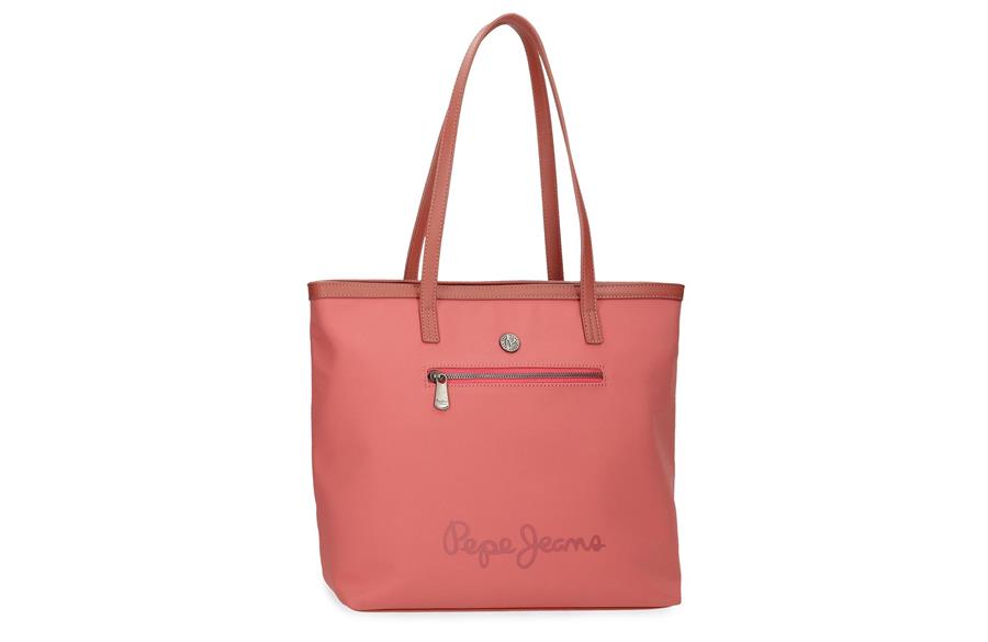 Corin ženska torba Pepe Jeans | koralna | 34x32x14