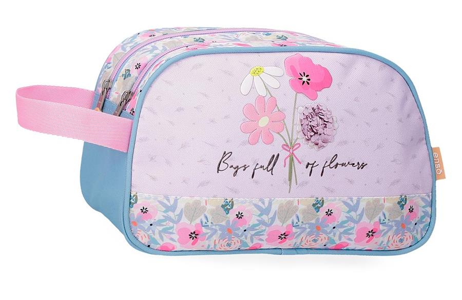 Full of flowers dečiji neseser Enso | pink