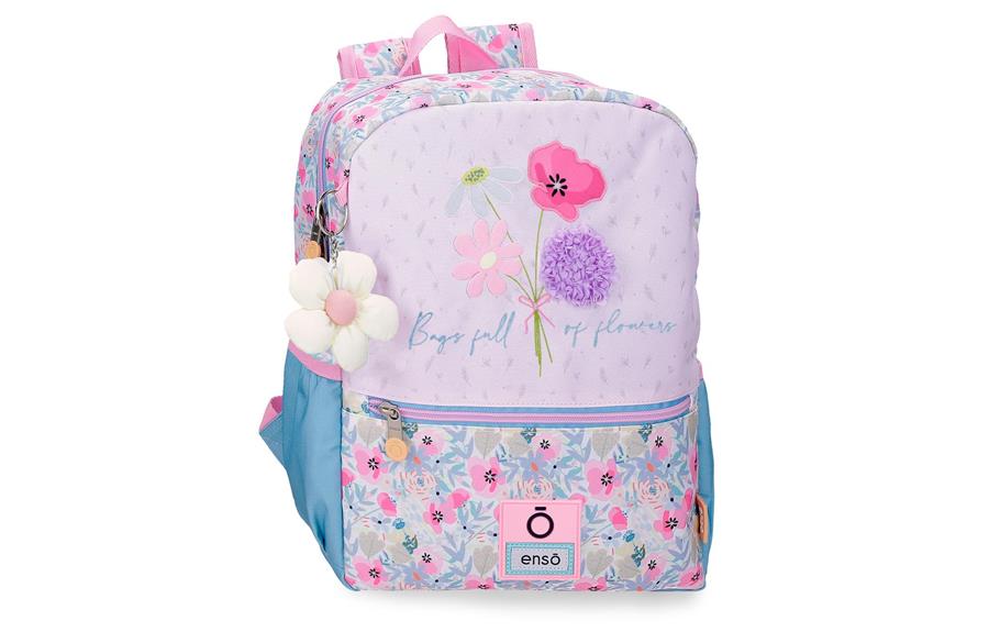 Full of flowers ranac za vrtić Enso | pink | 25x32x12 | PackUP Full of flowers ranac za vrtić Enso | pink | 25x32x12