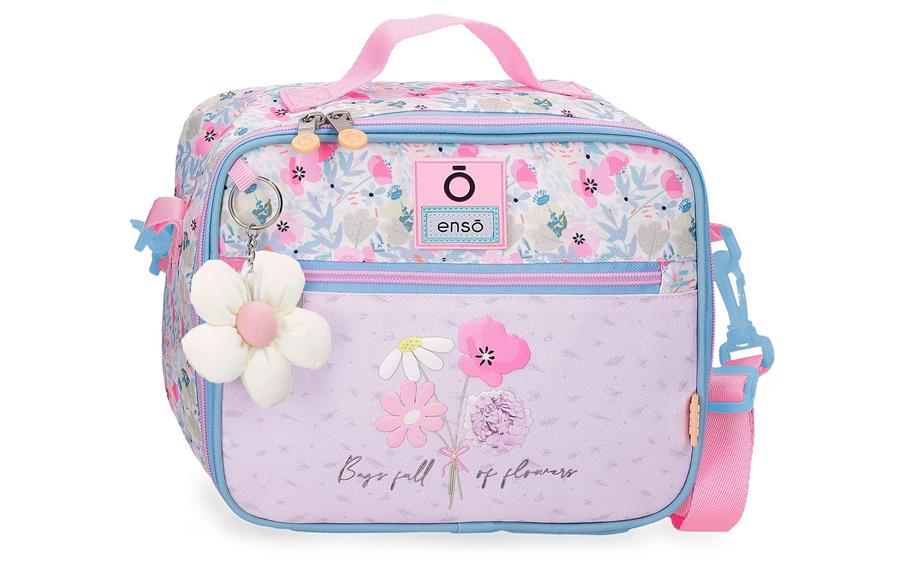 Full of flowers torba za devojčice Enso | pink | 21x25x11