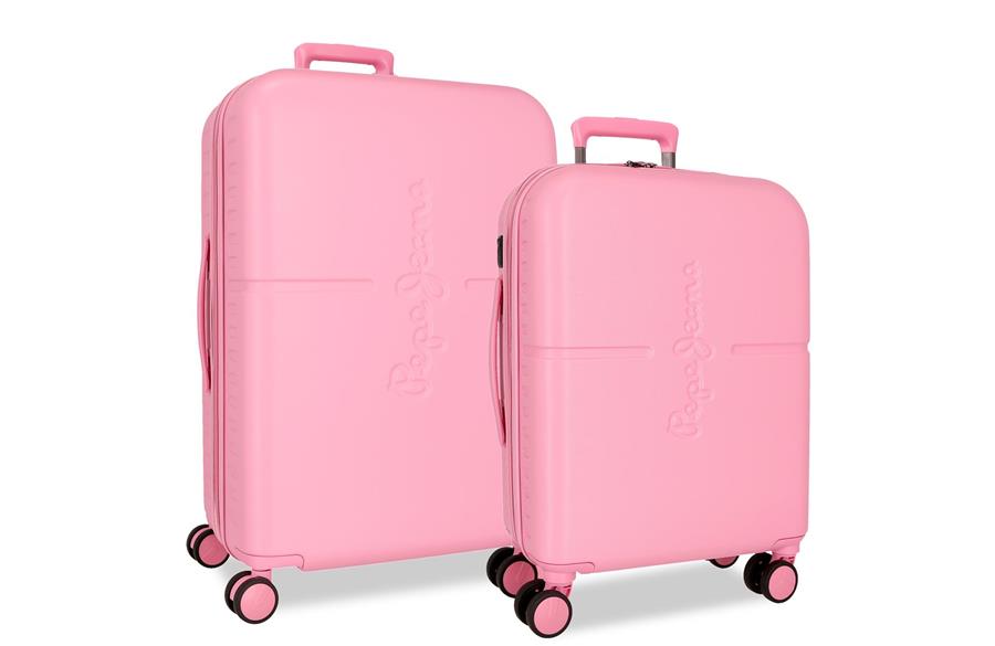 Highlight set kofera 2/1 Pepe Jeans | pink