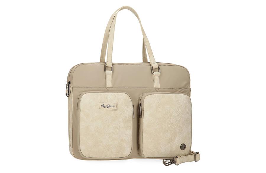 Jana ženska torba za laptop Pepe Jeans | bež