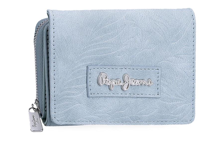 Jana ženski novčanik Pepe Jeans | plava | 10x8x3 | PackUP Jana ženski novčanik Pepe Jeans | plava | 10x8x3