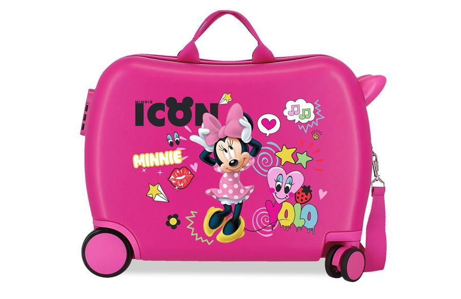 Love ICQN kofer guralica DISNEY Minnie | pink