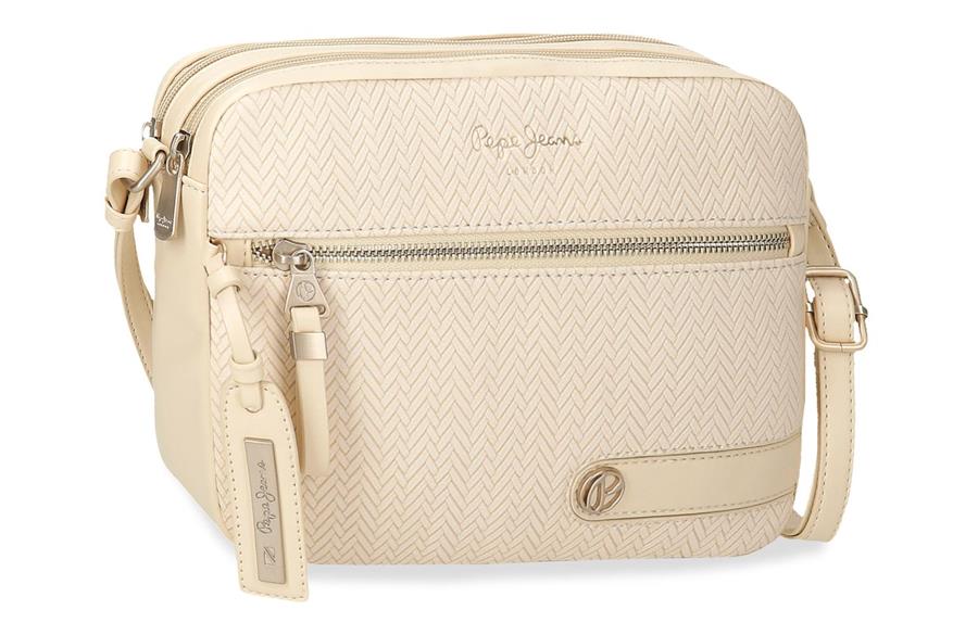 Spring ženska torba Pepe Jeans | bež | 24x16x9