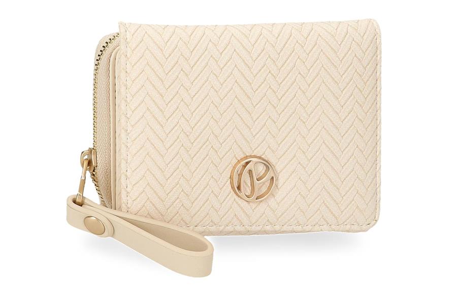 Spring ženski novčanik Pepe Jeans | bež | 10x8x3