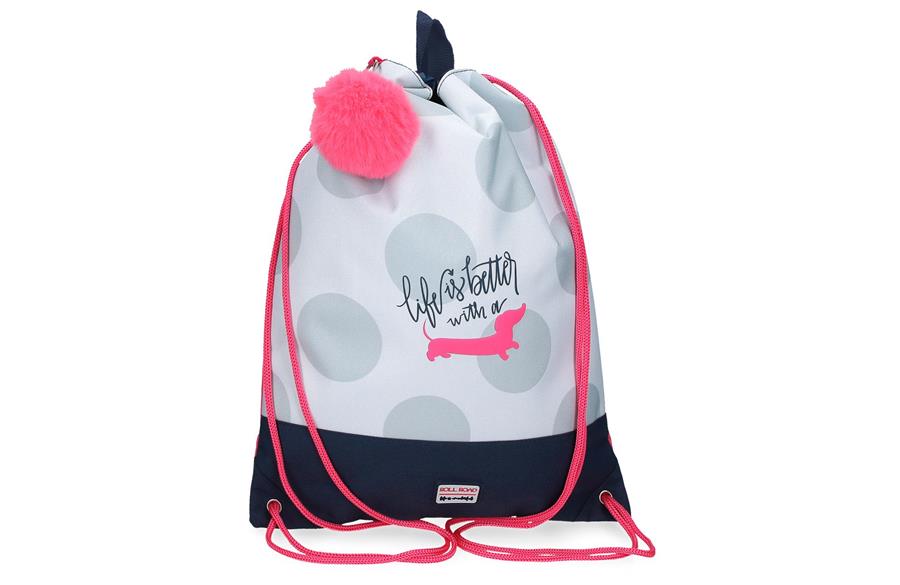 Teckel torba za sport Roll Road | pink