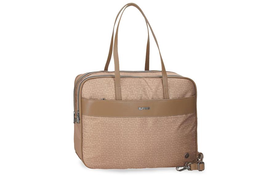 Luna ženska poslovna torba za laptop El Potro | bež