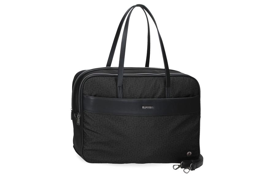 Luna ženska poslovna torba za laptop El Potro | crna