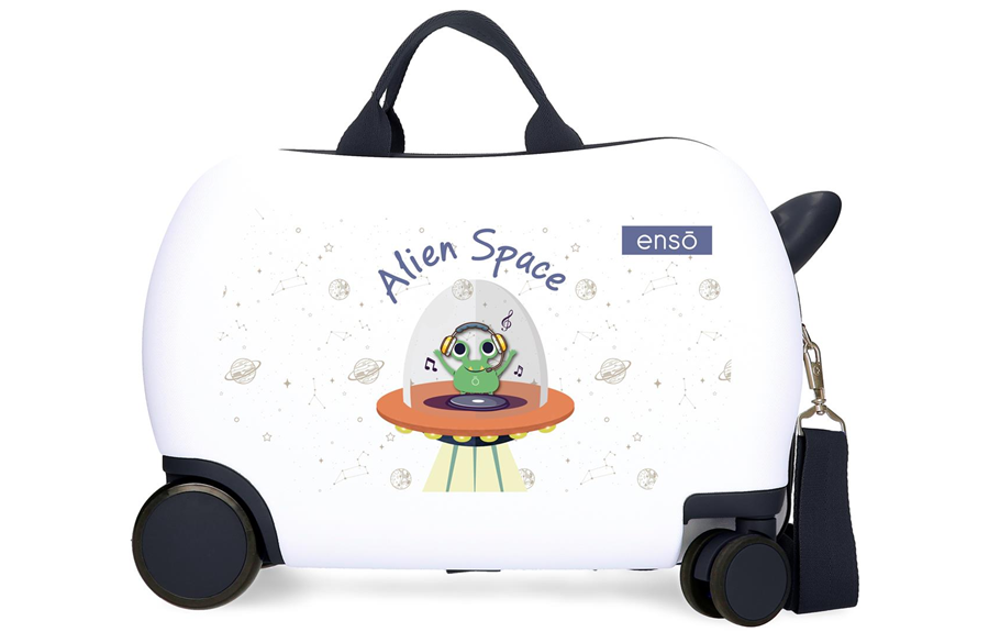 Alien space dečiji kofer Enso | 45x31x20cm | bela
