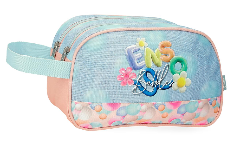 Bubbles dečiji neseser sa 2 pregrade Enso | sky blue