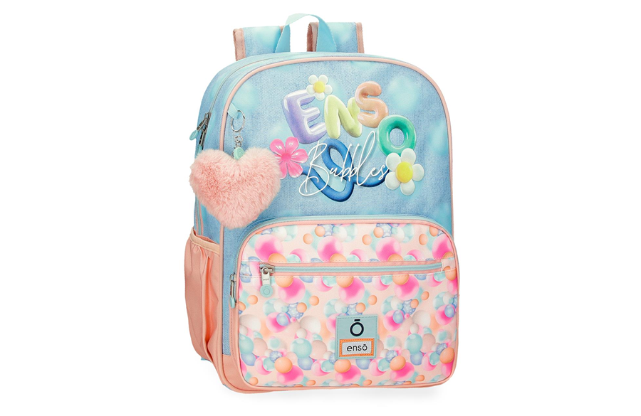 Bubbles ranac za školu Enso | 30x38x12cm | sky blue