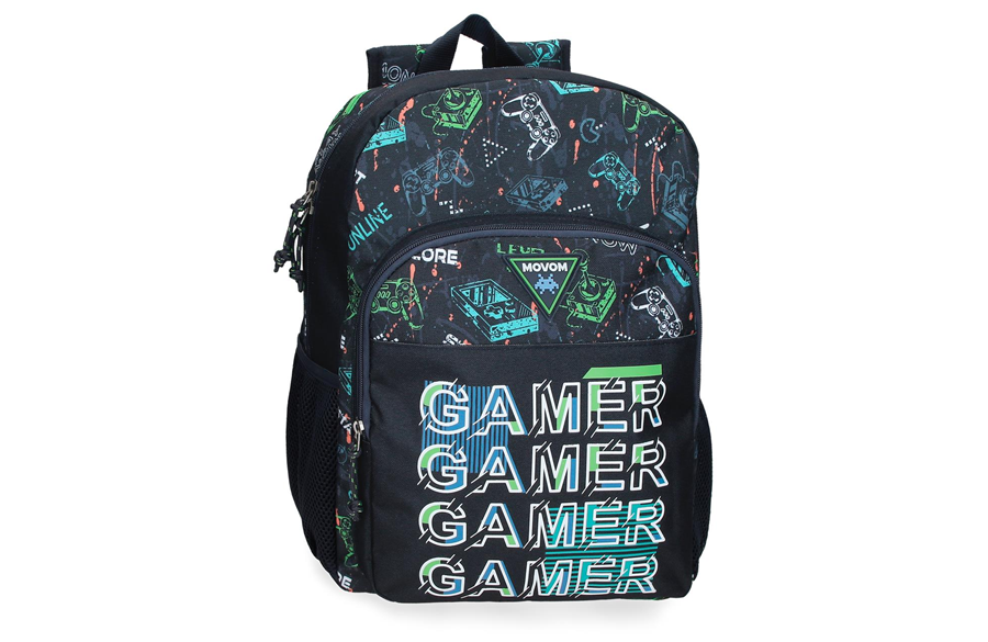 Gamer ranac za školu Movom | 30x38x13cm | teget