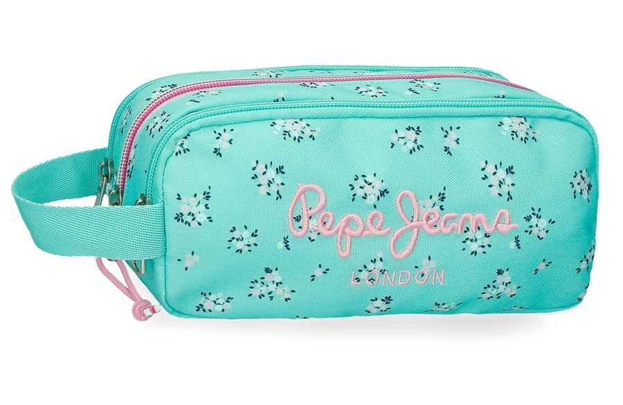 Nora pernica sa 3 pregrade Pepe Jeans | 22x10x9cm | tirkizna