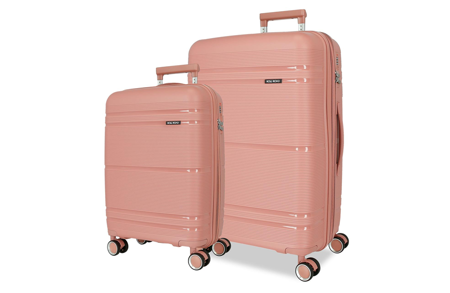 Universe set kofera 2/1 Roll Road | powder pink