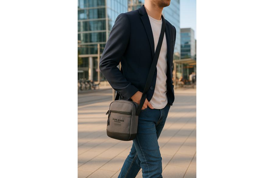Waltford-muska-torbica-Pepe-Jeans-15x195x6cm-tamno-siva-9 | PackUP