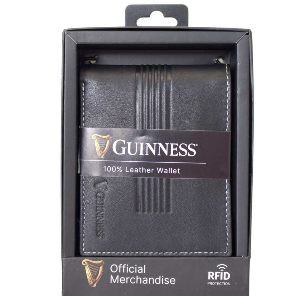 Muški novčanik JBGNW09 Guiness | crni | RFID | 12x9x2 cm
