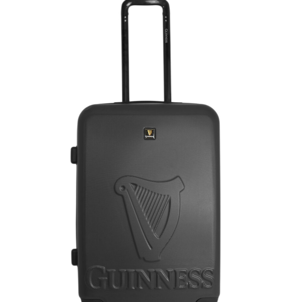 Srednji kofer Guiness | crni | 42x66x25 cm