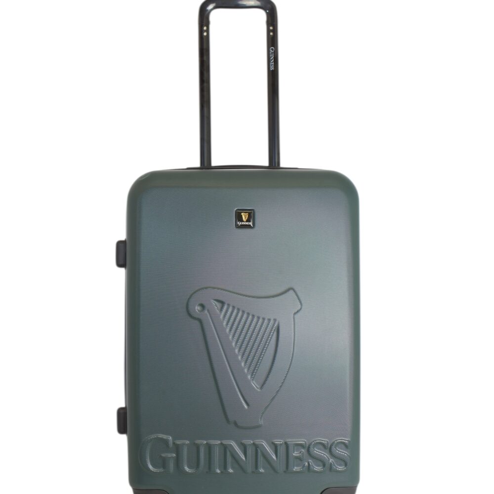 Srednji kofer Guiness | zeleni | 42x66x25 cm
